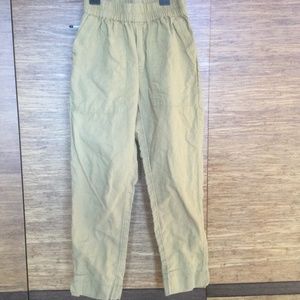 Organic cotton/hemp cropped pants